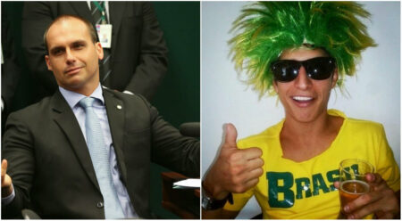 BBB20: Eduardo Bolsonaro ataca Manu Gavassi e declara apoio em Prior