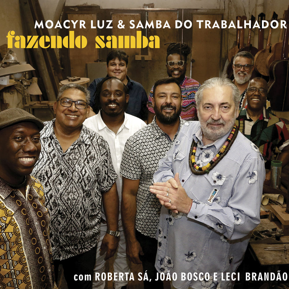 Capa do novo álbum do grupo Moacyr Luz e Samba do Trabalhador