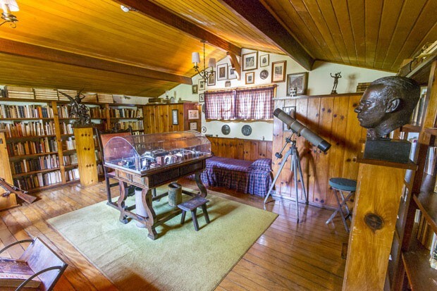 A Casa Guilherme de Almeida possibilita uma visita virtual por todo o espaço do museu-casa