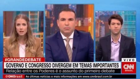 As 3 vezes em que a comentarista da CNN jantou Bolsonaro ao vivo
