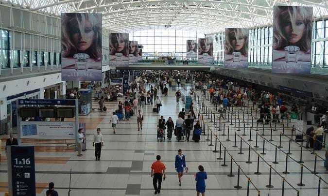 Aeroporto Internacional de Ezeiza, nos arredores de Buenos Aires, na Argentina