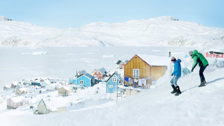 Cena do filme “Uma Viagem à Groenlândia”