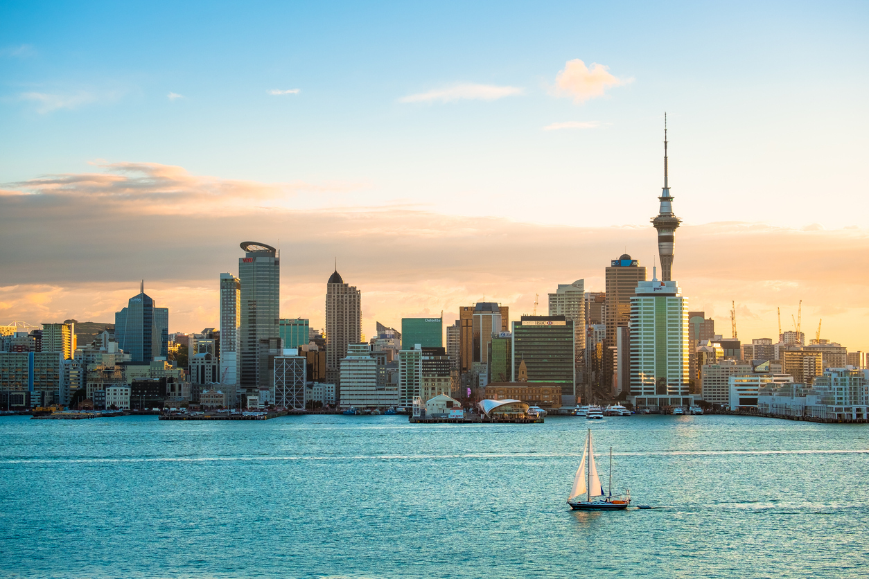 Auckland, na Nova Zelândia, é um dos destinos