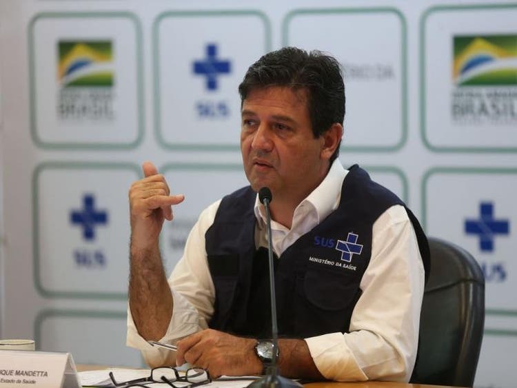 O ministro da Saúde, Luiz Henrique Mandetta, também pediu desculpas à imprensa pelo ataque do último sábado