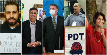 Ciro, Haddad, Flávio Dino e Boulos pedem renúncia de Bolsonaro