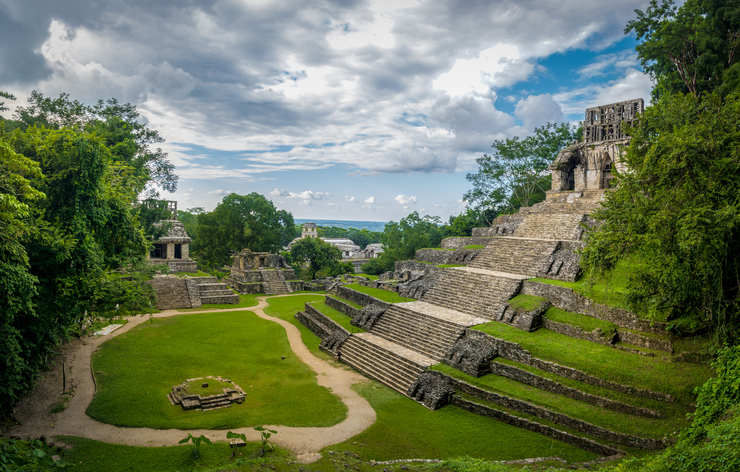 Palenque tem ruínas maias pouco conhecidas no México