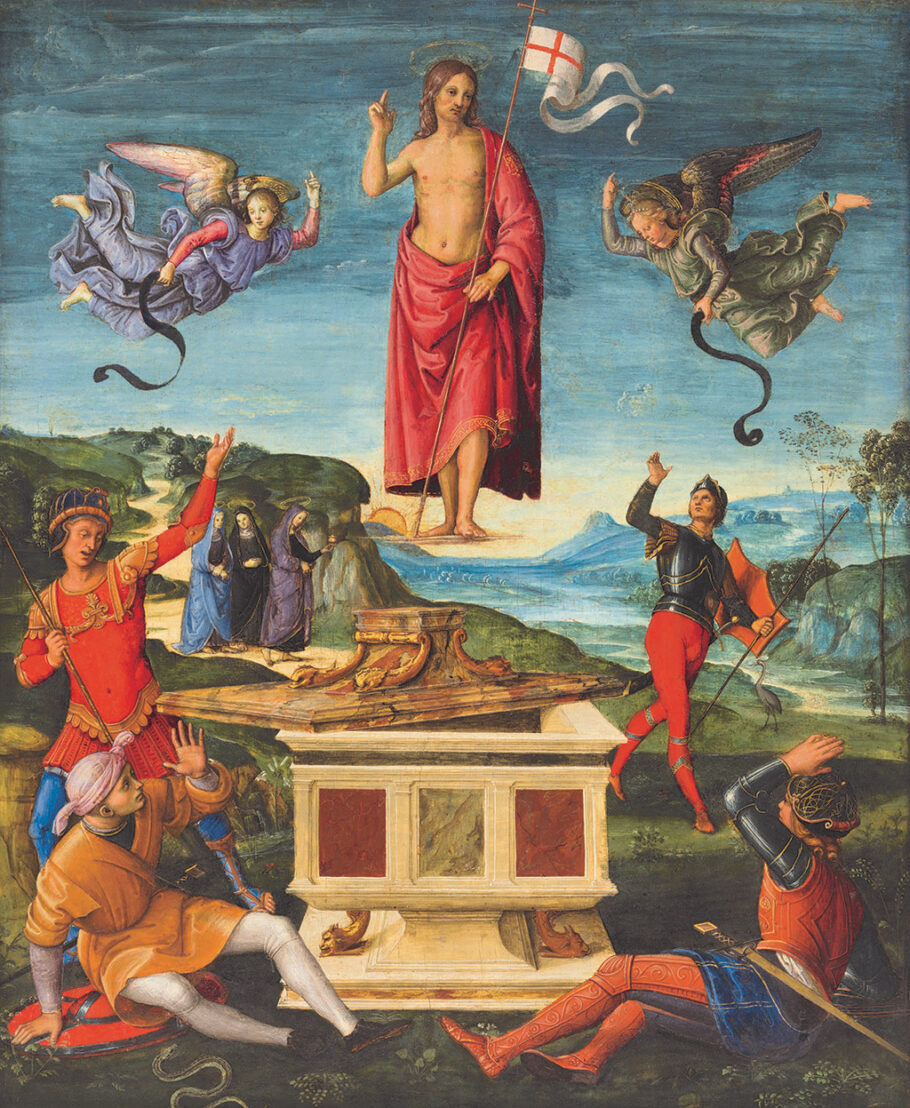 A “Ressurreição de Cristo”, única obra de Raffaello em exposição no Brasil