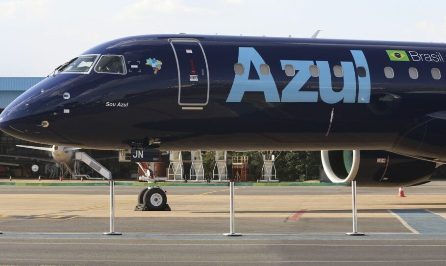 A Azul vai manter apenas os voos que saem de Campinas, em São Paulo