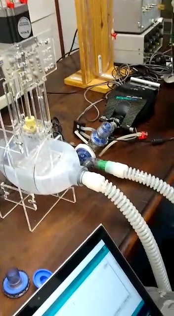 ventilador pulmonar tem baixo custo e é de rápida produção
