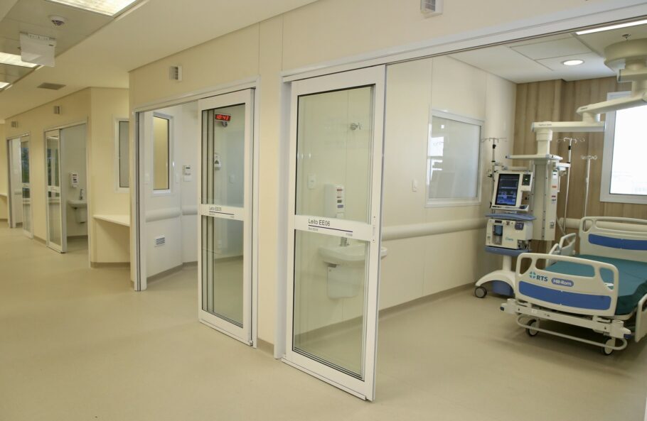 Nova ala de UTI do Hospital das Clínicas, inaugurada no final de março