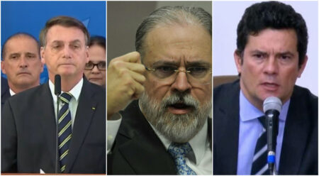 PGR pede que STF investigue acusação de Moro contra Bolsonaro