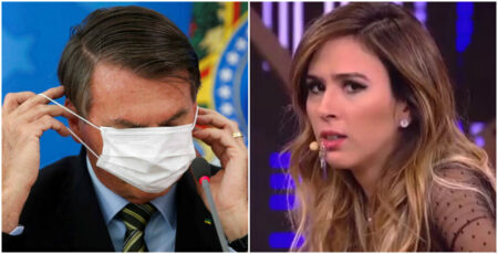 Em apenas um post, Tatá Werneck já fez mais que Bolsonaro pela luta contra o coronavírus