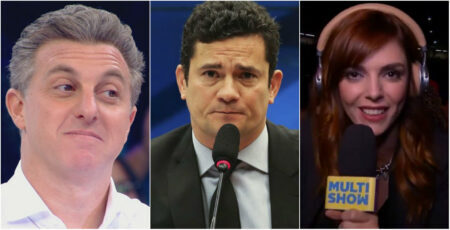 Luciano Huck e Titi Müller comentaram sobre a demissão de Moro do governo Bolsonaro
