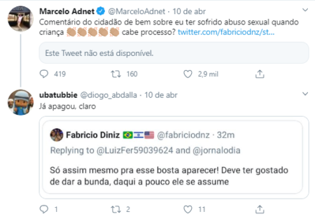 Marcelo Adnet revela ter sido abusado na infância e militar debocha dele