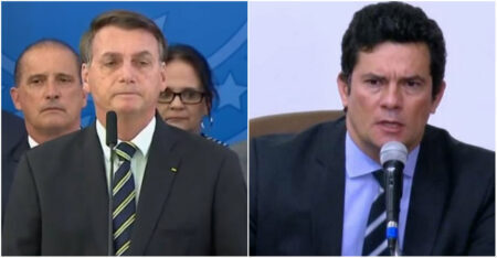 Após JN, Bolsonaro ataca Moro de novo e ex-juiz rebate