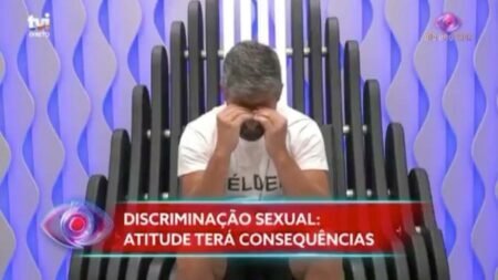 Hélder Teixeira, do Big Brother Portugal, foi punido após comentário homofóbico