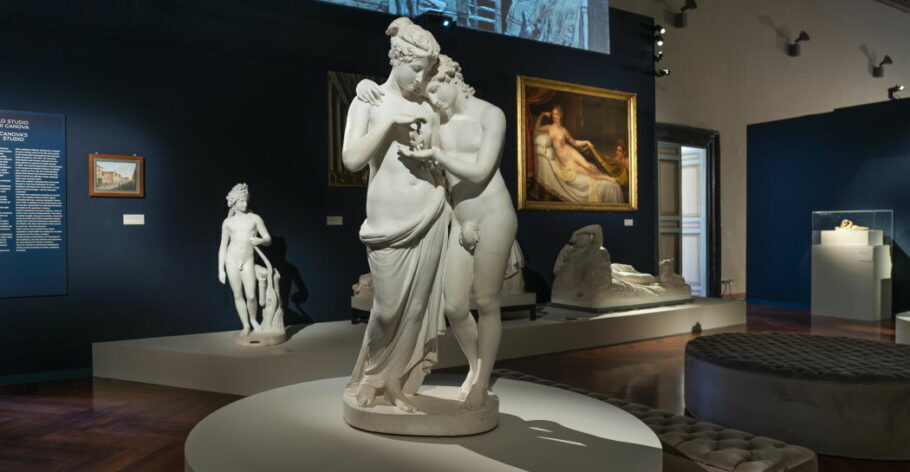 O Museo di Roma disponibiliza a Mostra Antonio Canova. Eterna Beleza