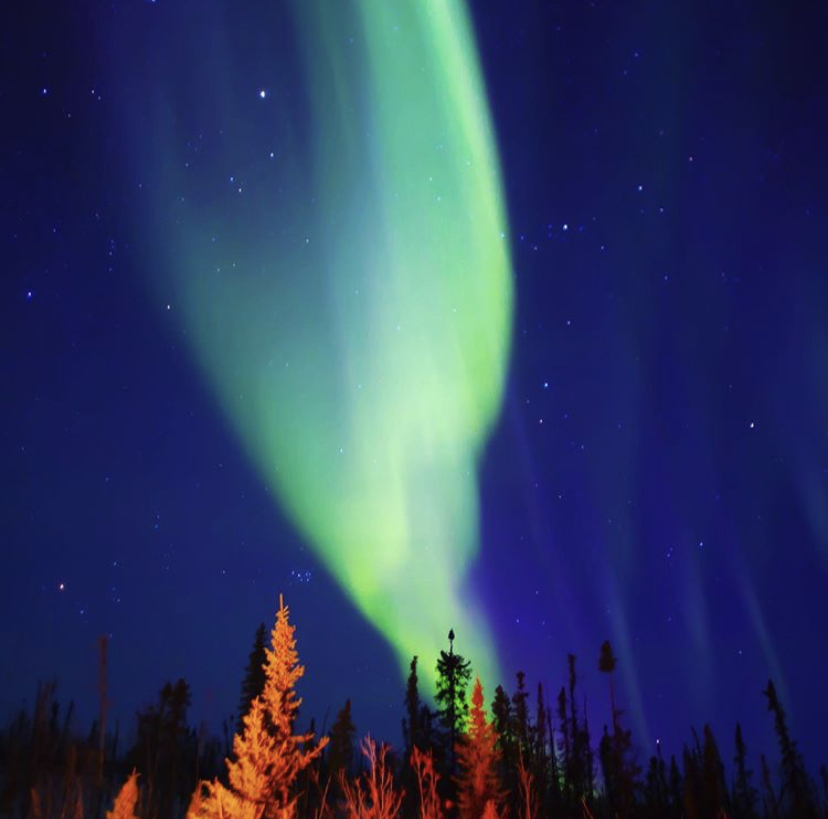 Willian von Söhsten passou oito noites em Fairbanks, no Alaska (EUA) ‘caçando’ a aurora boreal.