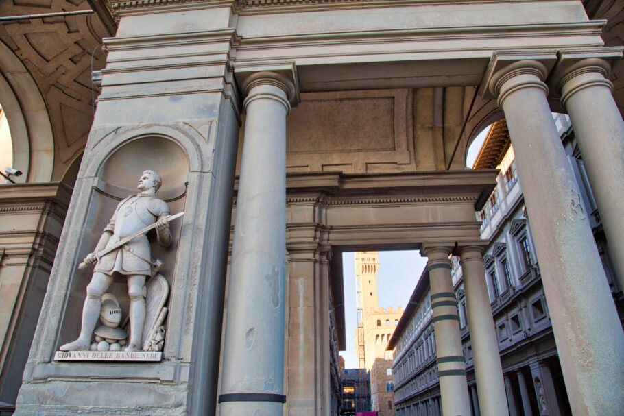 A Galleria degli Uffizi, em Florença, é um dos museus italianos em que é possível fazer um tour virtual