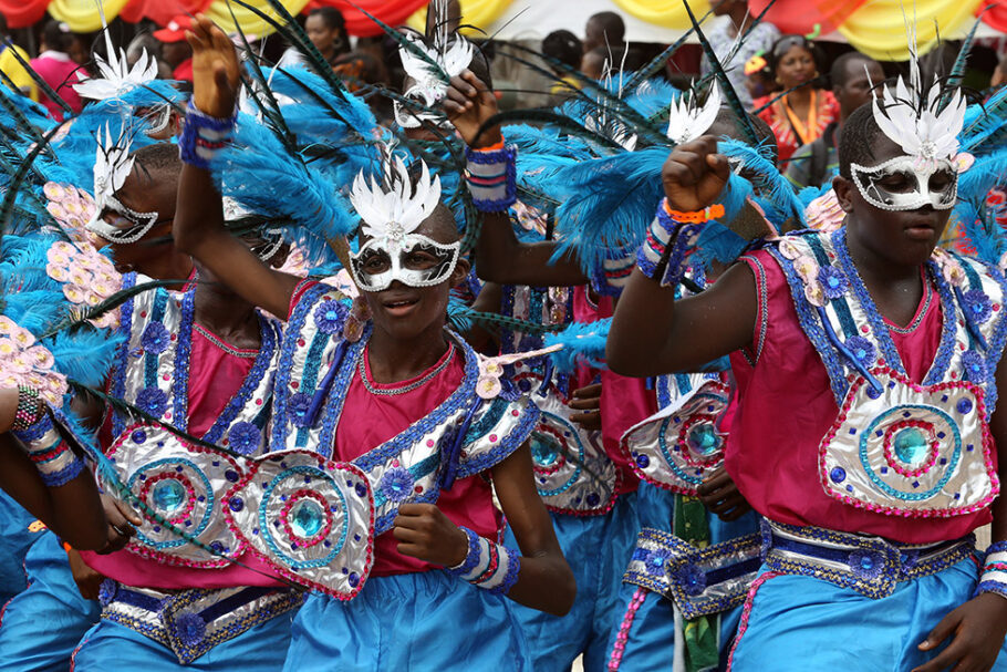 Celebração na Nigéria; país integrava uma das rotas do tráfico transatlântico de escravos