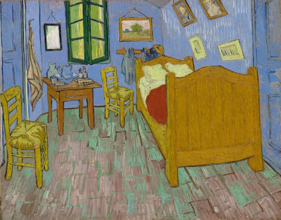 “O Quarto”, de 1889, de Vincent van Gogh