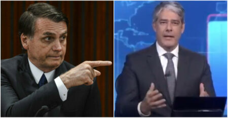‘Acabou matéria no JN’, diz Bolsonaro sobre informações da covid-19