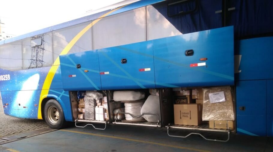 Empresas do Grupo JCA já transportaram cerca de 20 toneladas de alimentos e itens de saúde