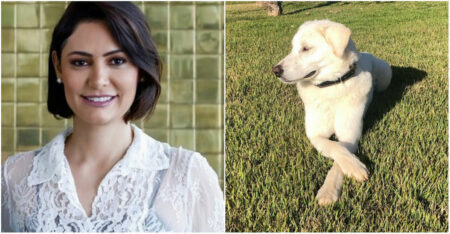 Michelle Bolsonaro adota cachorro e web sugere nome: Fabrício Queiroz