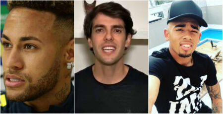 Neymar, Kaká e Gabriel Jesus são alguns dos jogadores que se uniram em prol da causa
