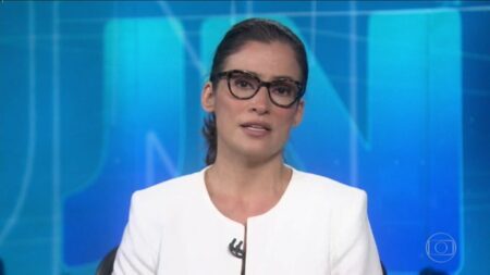 Globo explica ausência de Renata Vasconcellos do Jornal Nacional