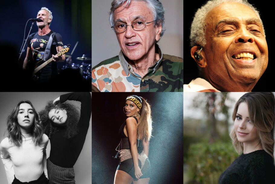 SOS Rainforest Live reúne feras como Sting, Anavitória, Caetano, Anitta, Gil, Caetano, Sandy e muito mais!