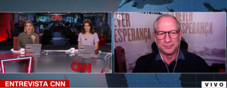 Ciro Gomes alfineta Luciano Huck e detona Bolsonaro na CNN