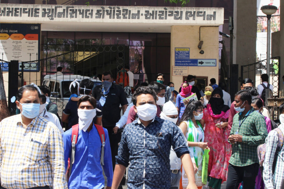 Índia é o terceiro país com mais casos de coronavírus