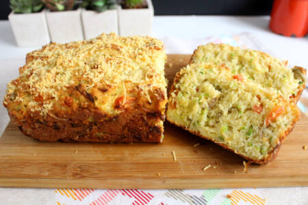 Pão de abobrinha super fácil