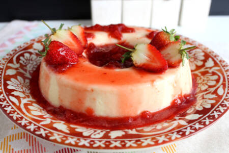 Pudim de leite em pó sem forno