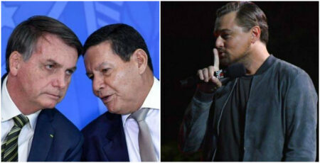 Mourão faz convite a Leonardo DiCaprio após ator tecer duras críticas a Bolsonaro