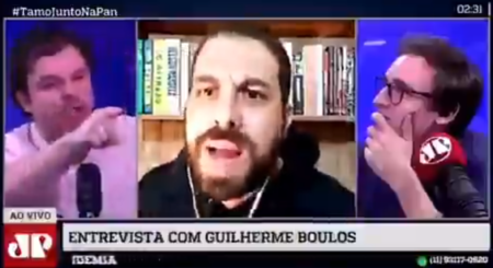 Boulos bate-boca com ex-BBB que se descontrola e briga viraliza na web