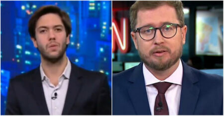 Na CNN Caio Coppolla critica a emissora por ter demitido Narloch