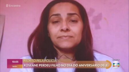 Mãe de Rogério esteve no programa de Fátima Bernardes