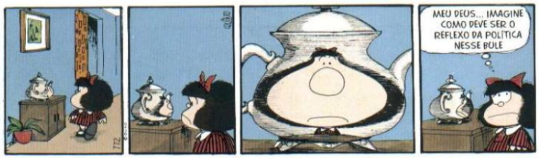 tirinhas da Mafalda que se levadas a sério mudariam o mundo