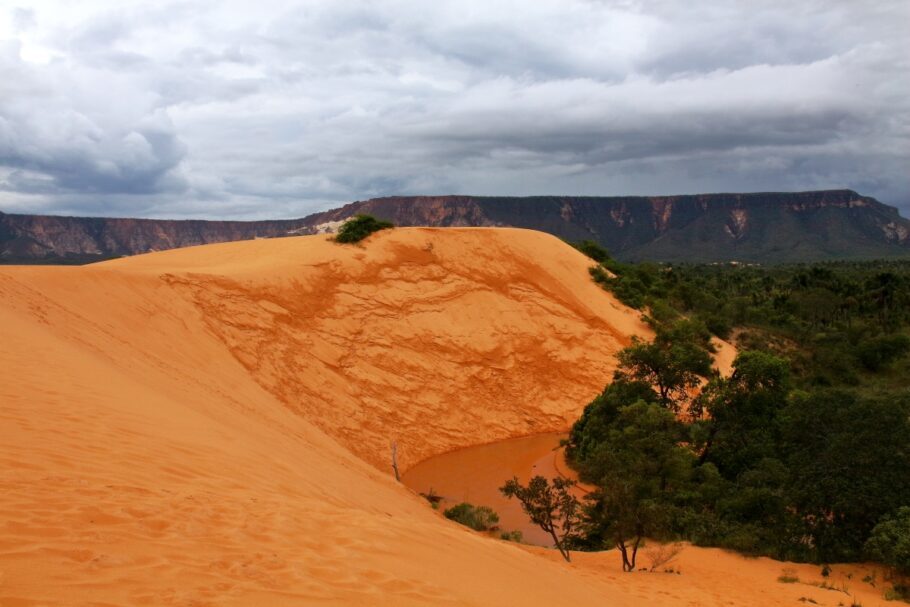 As famosas dunas do Jalapão, uma das atrações do Tocantins