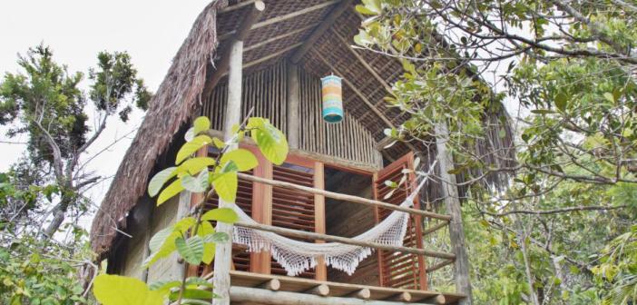 O Resort Village Mata Encantada oferece duas casas na árvore para hospedagem
