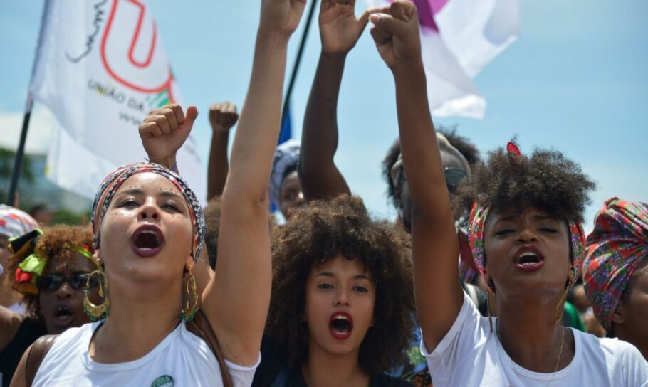 Brasília – Marcha das Mulheres Negras Contra o Racismo, a Violência e pelo Bem Viver em Brasília, reúne mulheres de todos os estados e regiões do Brasil (Marcello Casal Jr/Agência Brasil)