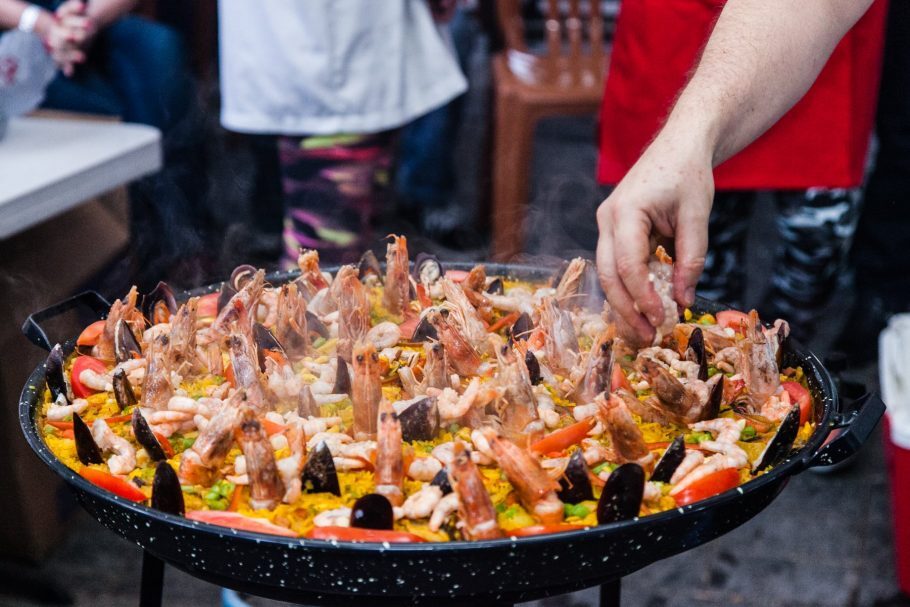 Prove uma deliciosa Paella espanhola na 39ª Festa dos Povos