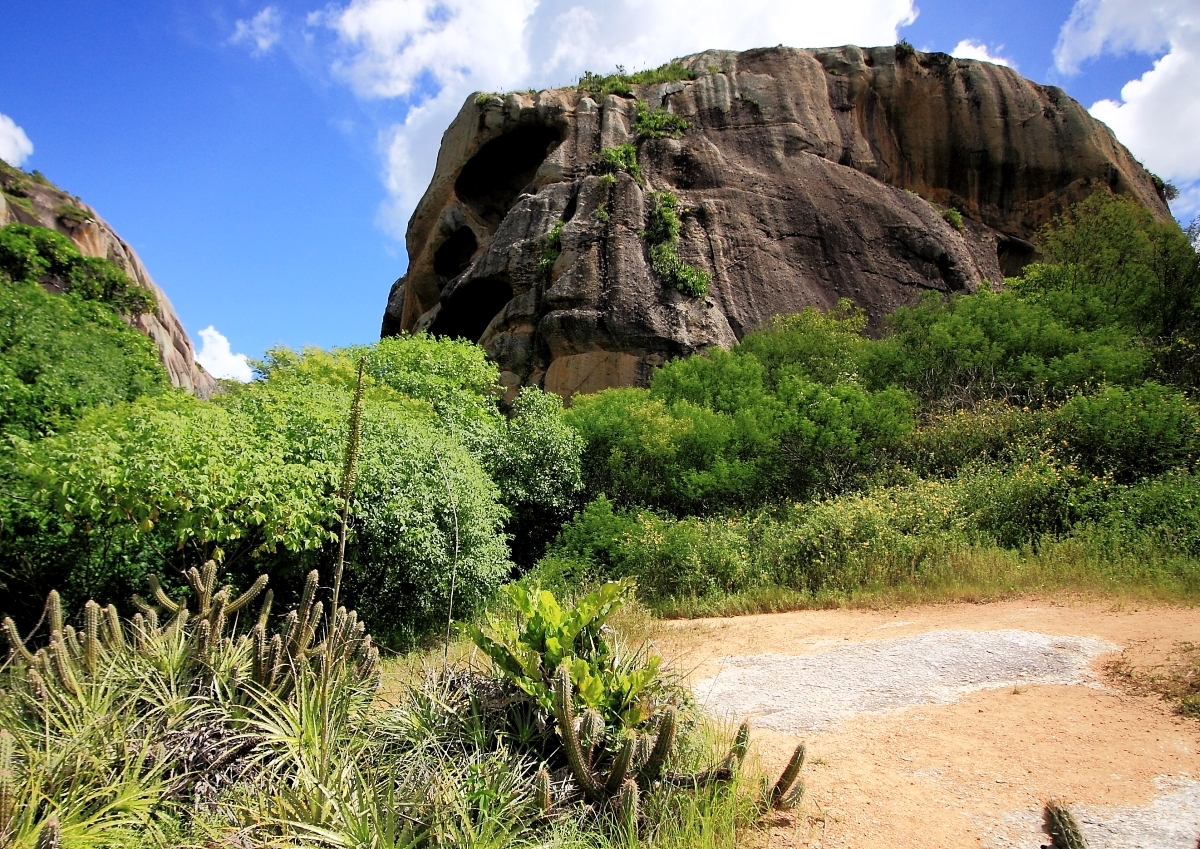 Pedra da Caveira, em Araruna