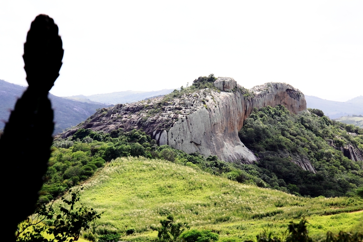 Pedra do Camaleão, em Araruna, no agreste da Paraíba