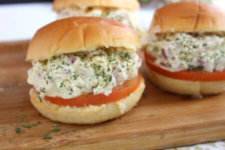 Ovos cremosos para sanduíche