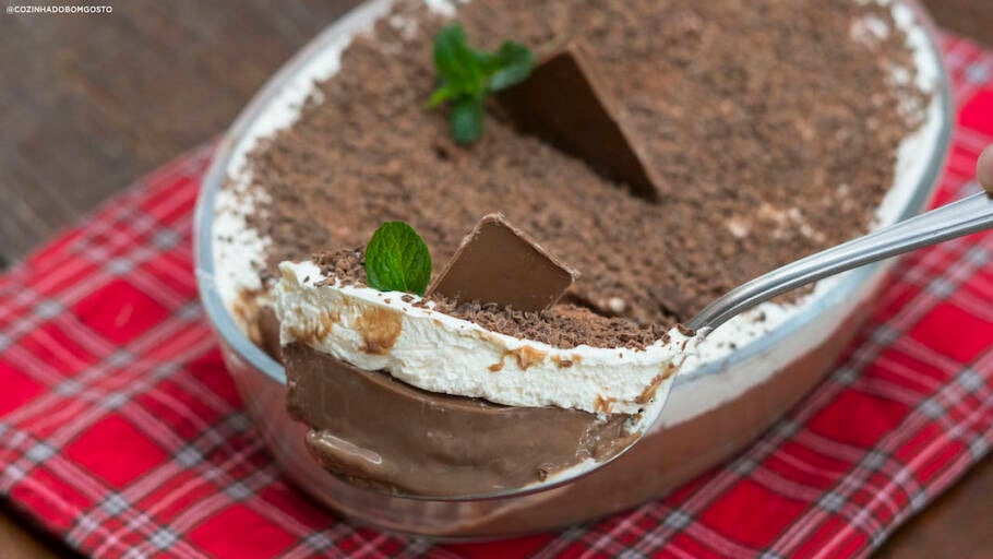 Pavê de Alpino com Leite Ninho