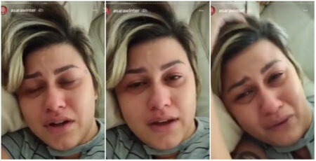 Sara Winter está decepcionadíssima com Bolsonaro e Damares e grava vídeo chorando