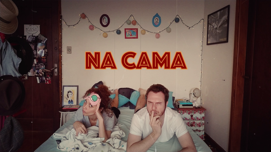 Casal na vida real, Bábara Salomé e José Sampaio criam comédia muda sobre o isolamento social em “Na Cama”